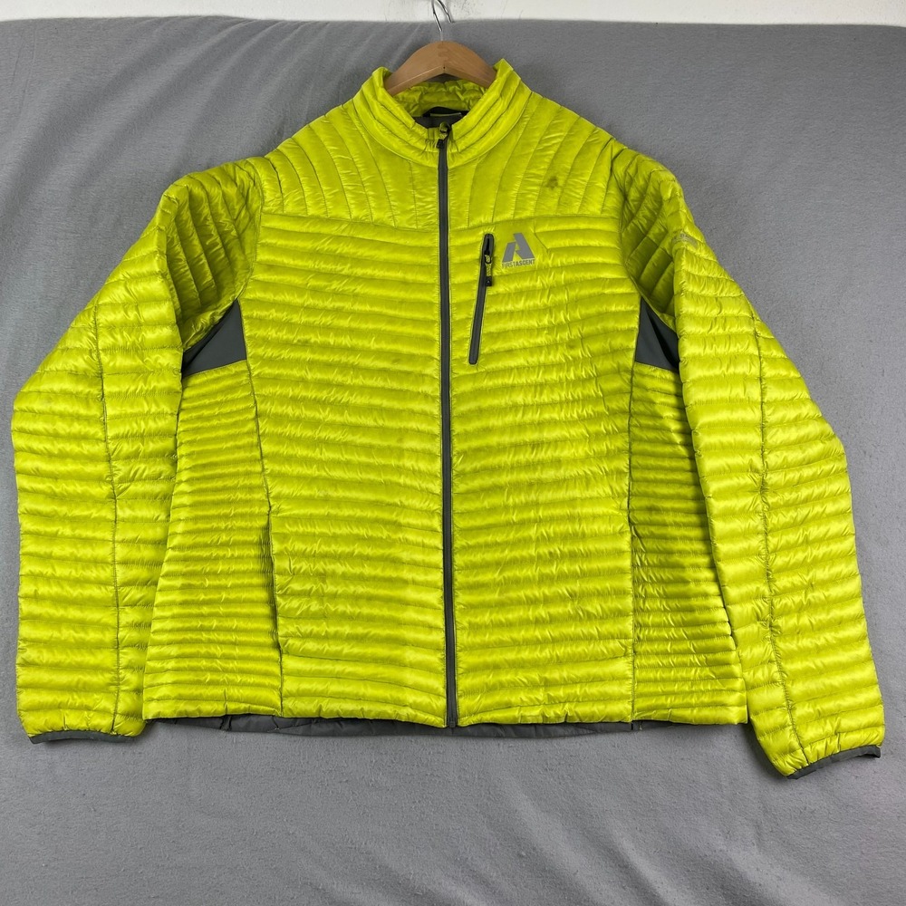 Eddie Bauer Mens First Ascent Down jacket XL MicroTherm 2.0 Goose Down EB800